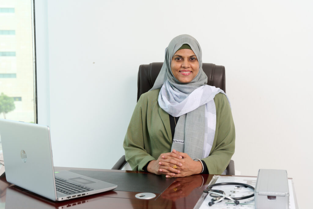 Dr. Mahejabeen Shaikh, female dentist in dubai